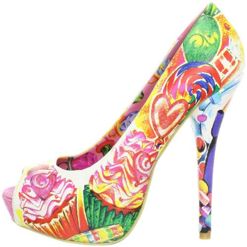Iron Fist Women's Sweets for My Sweet Platform Pump,Multi,7 M US