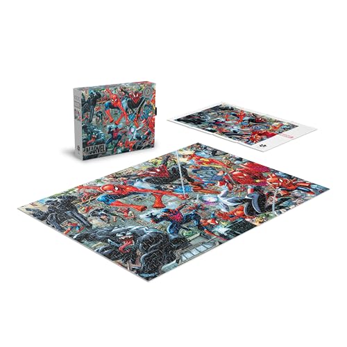 Buffalo Games - Silver Select - Marvel - Spider-Verse - 1000 Piece Jigsaw Puzzle for Adults Challenging Puzzle Perfect for Game Nights - Finished Size 26.75 x 19.75
