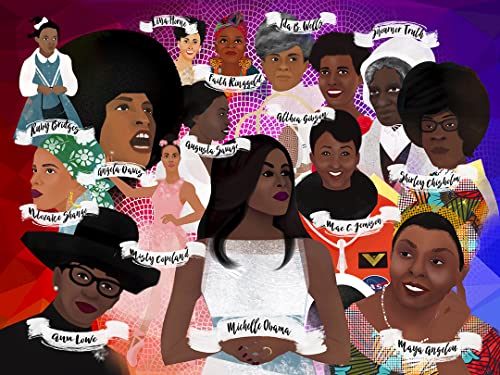 Brave. Black. First. Puzzle: A Jigsaw Puzzle and Poster Celebrating African American Women Who Changed the World: Jigsaw Puzzles for Adults and Jigsaw Puzzles for Kids