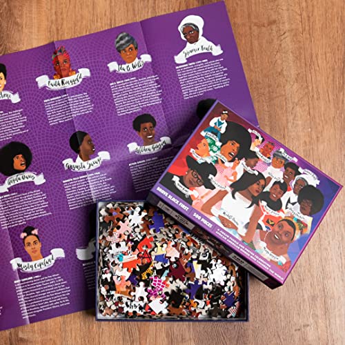 Brave. Black. First. Puzzle: A Jigsaw Puzzle and Poster Celebrating African American Women Who Changed the World: Jigsaw Puzzles for Adults and Jigsaw Puzzles for Kids
