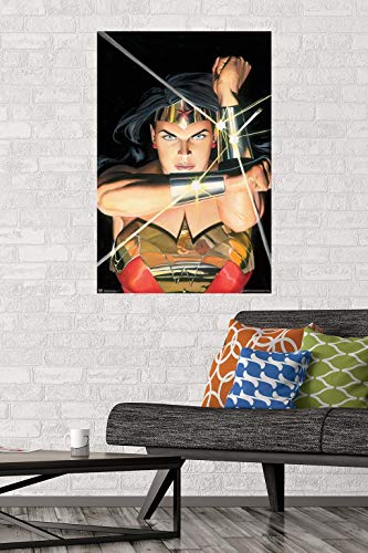 Trends International DC Comics - Wonder Woman - Alex Ross Portrait Wall Poster, 22.375" x 34", Premium Unframed Version