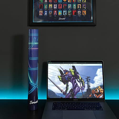 scrachit Top 100 Anime Scratch Off Poster - 23x17 - Challenge Bucket List Anime Gift - Best Gifts For Anime Lovers