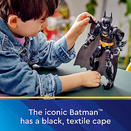 LEGO DC Batman Construction Figure 76259 Buildable DC Action Figure, Fully Jointed DC Toy for Play and Display with Cape and Authentic Details from the Batman Returns Movie, Batman Toy for 8 Year Olds