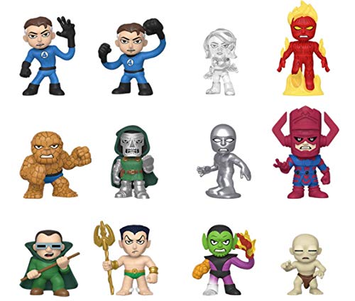Funko - Fantastic Four - Mystery Mini Store Display with 12 Sealed Boxed Figures