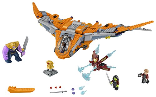 LEGO Marvel Super Heroes Avengers: Infinity War Thanos: Ultimate Battle 76107 Guardians of the Galaxy Starship Action Construction Toy (674 Pieces) (Discontinued by Manufacturer)