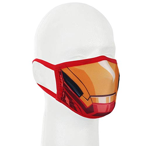 Marvel’s Ironman Gathered Face Cover – Adult