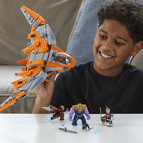 LEGO Marvel Super Heroes Avengers: Infinity War Thanos: Ultimate Battle 76107 Guardians of the Galaxy Starship Action Construction Toy (674 Pieces) (Discontinued by Manufacturer)