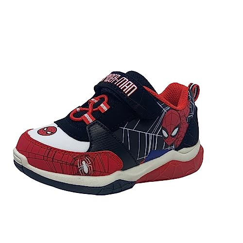 Marvel Spiderman Lighted Athletic Black/Red Size 10