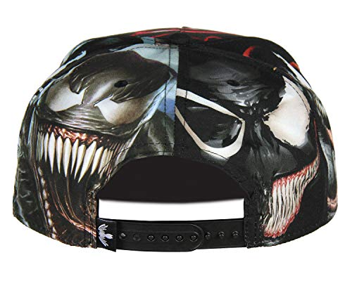 Marvel Comics Venom Sublimated All Over Print Snapback Hat