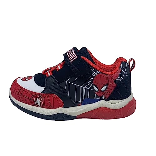 Marvel Spiderman Lighted Athletic Black/Red Size 10
