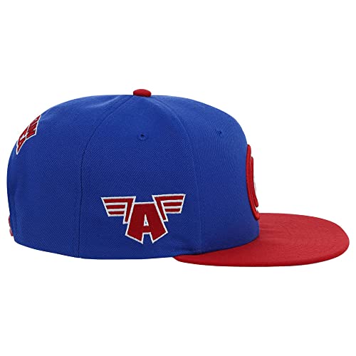 Marvel Captain America Adult Fashion Adjustable Snapback Flat Bill Cap