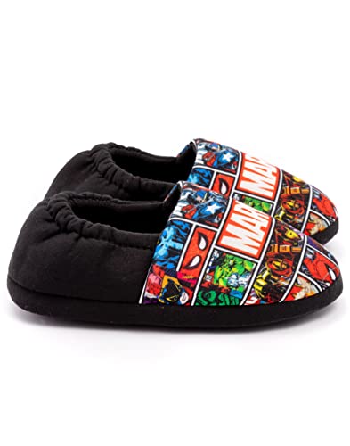 Marvel Avengers Slippers Boys Kids Comic House Shoes Loafers 11.5 US Little Kid