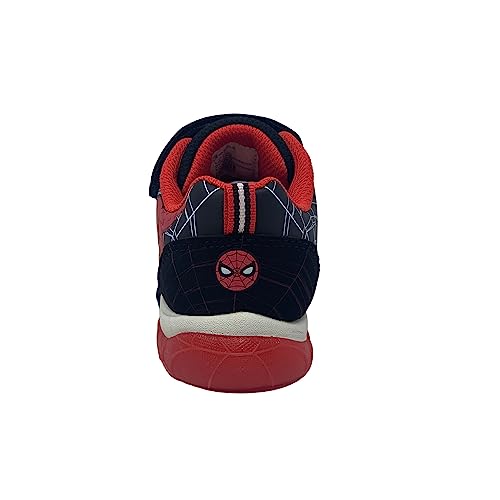 Marvel Spiderman Lighted Athletic Black/Red Size 10