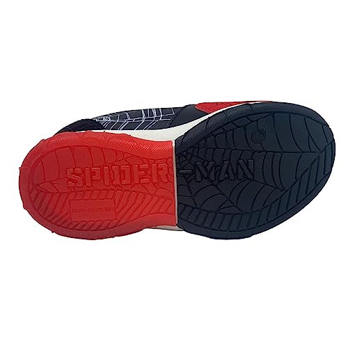 Marvel Spiderman Lighted Athletic Black/Red Size 10