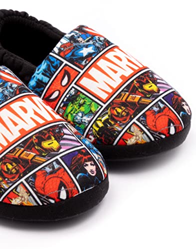 Marvel Avengers Slippers Boys Kids Comic House Shoes Loafers 11.5 US Little Kid