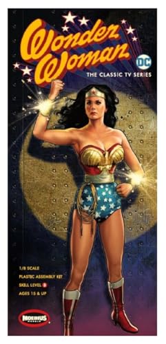Wonder Woman- 1970's Lynda Carter 1/8 Scale Moebius Models Kit