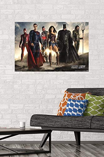 Trends International DC Comics Movie - Justice League - Group Wall Poster, 22.375" x 34", Premium Unframed Version