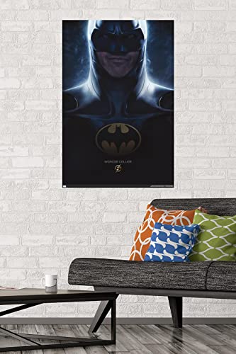 Trends International DC Comics Movie The Flash - Batman One Sheet Wall Poster