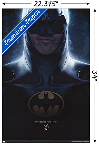 Trends International DC Comics Movie The Flash - Batman One Sheet Wall Poster