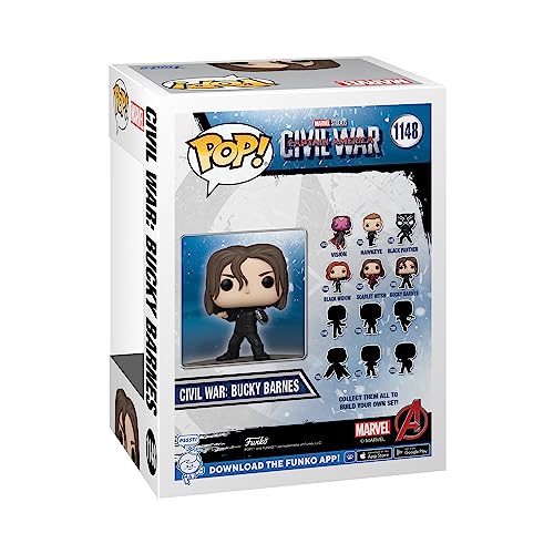 Captain America Civil War Bucky Barnes Funko Pop