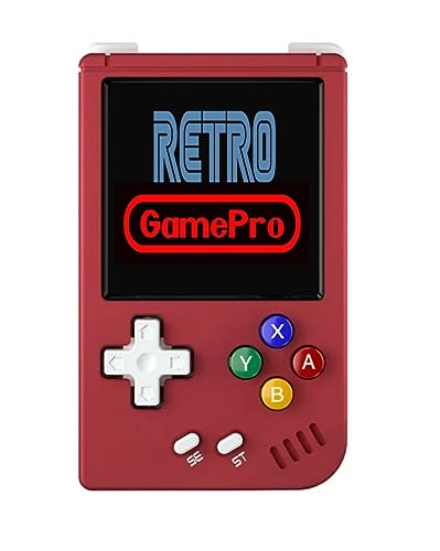 RG Nano Retro Handheld Game Console , Aluminum Alloy CNC Support Clock , Music Player Function 1.54 Inch IPS Screen 64G TF Card 5405 Game (Anbernic Rg Nano Red)