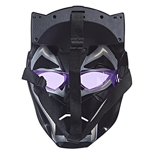 Marvel Black Panther Studios Legacy Collection Black Panther Vibranium Power FX Mask Roleplay Toy, Toys for Kids Ages 5 and Up