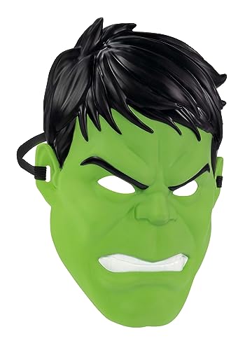 Marvel Hulk Child - 3D Plastic Mask with Elastic Strap Standard Green