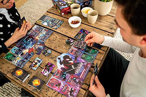 Marvel Dice Throne 4-Hero Box with Scarlet Witch, Thor, Loki & Spider-Man - 2-4 Player Competitive Dice Game
