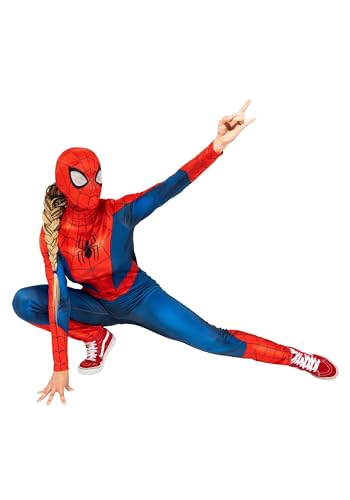 Jazwares Classic Spider-Man Women's Costume | Superhero Costumes X-Small