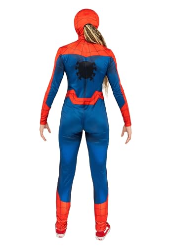Jazwares Classic Spider-Man Women's Costume | Superhero Costumes X-Small