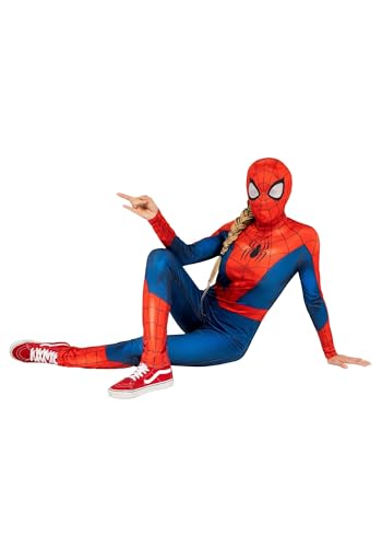 Jazwares Classic Spider-Man Women's Costume | Superhero Costumes X-Small