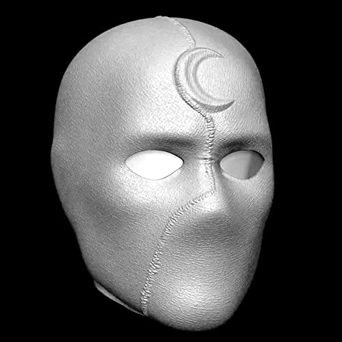 CAFELE Superhero Mr Knight Mask Cosplay, 2022 TV Series Moon Kight Marc Spector Helmet Halloween Costume Accessories (Style 1)