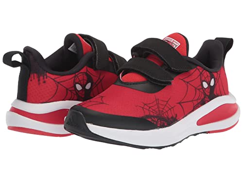 adidas Boy's Fortarun Spider-Man CF (Little Kid/Big Kid) Vivid Red/Black/White 5.5 Big Kid M