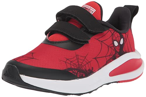 adidas Kids Fortarun Running Shoe, Vivid Red/Core Black/White (Spider-Man), 6 US Unisex Toddler