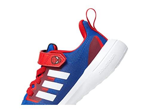adidas Kids Fortarun 2.0 Running Shoe, Team Royal Blue/White/Better Scarlet (Spider-Man), 7 US Unisex Toddler