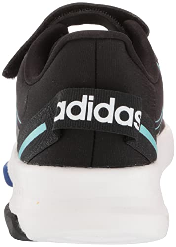 adidas Kids Racer TR 2.0 Running Shoe, Black/Grey/Blue, 6 US Unisex Toddler
