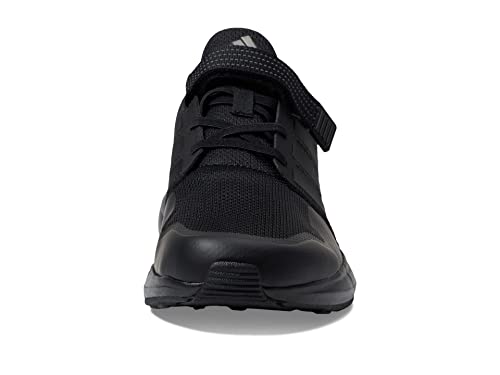 adidas RapidaSport Running Shoe, Black/Black/Black (Elastic), 10.5 US Unisex Little Kid