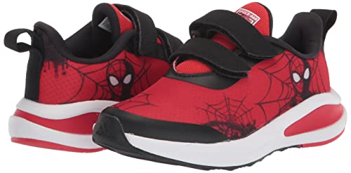 adidas Kids Fortarun Running Shoe, Vivid Red/Core Black/White (Spider-Man), 6 US Unisex Toddler
