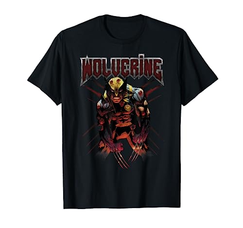 Marvel X-Men Wolverine Epic Regenerative Rock Tee T-Shirt T-Shirt