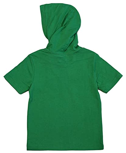 Marvel Avenger Little Boys and Toddler Hooded Hulk Tee With Mask (5/6) Green