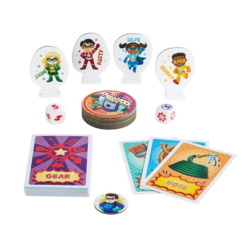 New! JH5 Super Kids! an Exciting Cooperative Superhero Board Game for Kids Ages 5+ Race Around Town to Catch The Villain and Learn New Skills Through Hands-On Play