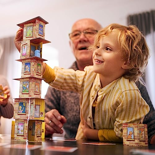 HABA Rhino Hero A Heroic Stacking Card Game for Ages 5 and Up - Triple Award Winner