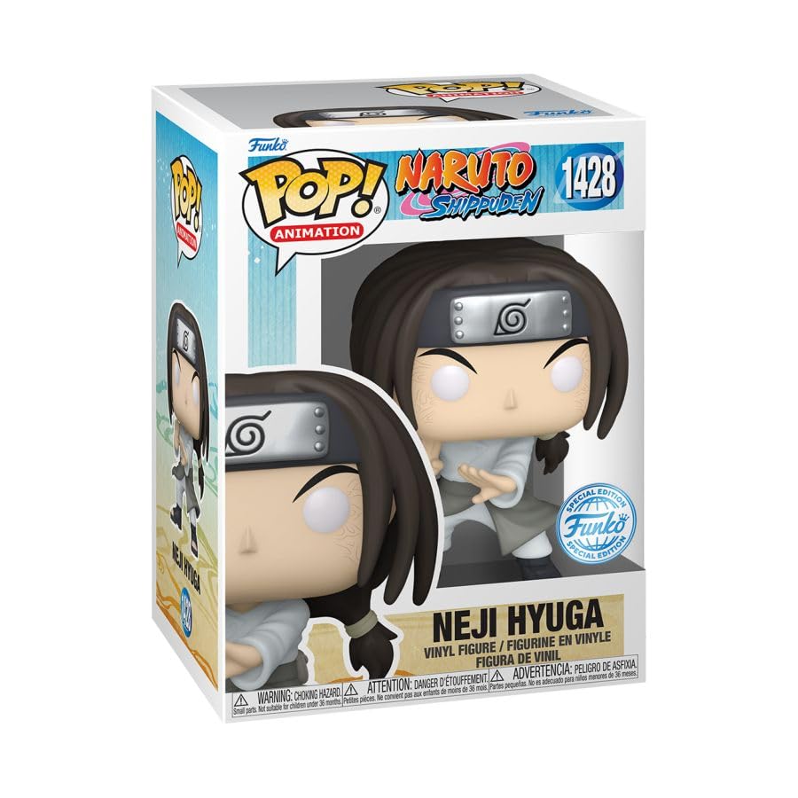 Funko Pop! Animation Naruto Shippuden - Neji Hyuga Special Edition Multicolor Exclusive #1428 (Special Edition)