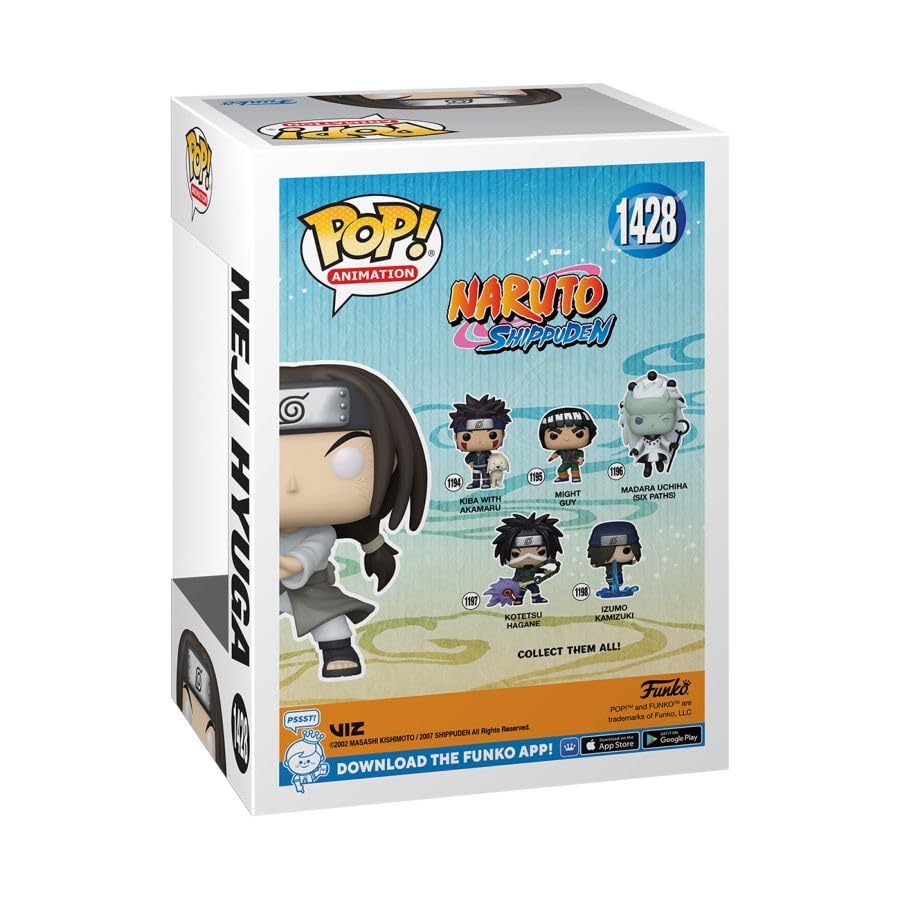 Funko Pop! Animation Naruto Shippuden - Neji Hyuga Special Edition Multicolor Exclusive #1428 (Special Edition)