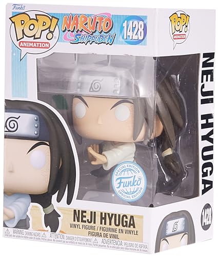Funko Pop! Animation Naruto Shippuden - Neji Hyuga Special Edition Multicolor Exclusive #1428 (Special Edition)