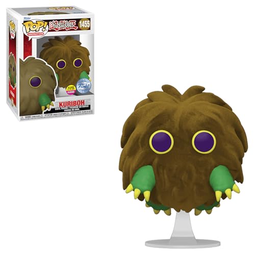 Funko Pop! Animation: Yu-Gi-Oh! - Kuriboh (Flocked & Glow in The Dark) Special Edition Exclusive #1455