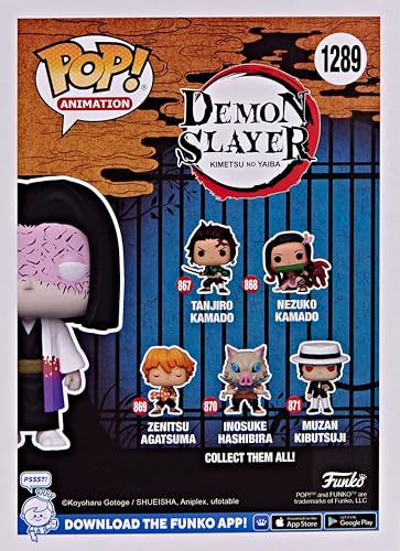 Funko Pop! Demon Slayer Special Edition: Kagaya Ubuyashi Vinyl Figure #1289 - Limited Edition Anime Kimetsu No Yaiba Exclusive 69052