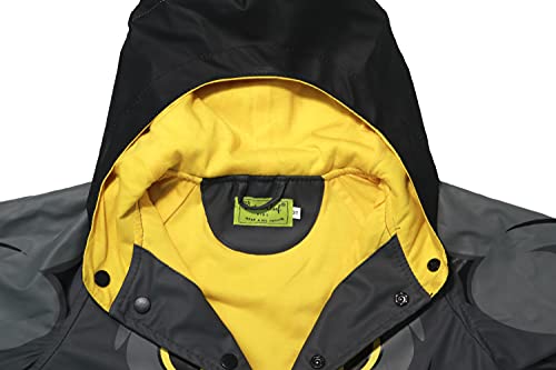 Western Chief Kids D.C. Comics Character lined Rain Jacket, Batman Everlasting, 4T