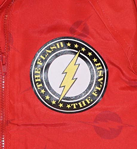 DC Comics Toddler/Little Boys Jersey Lined Windbreaker Jacket (6, Flash)