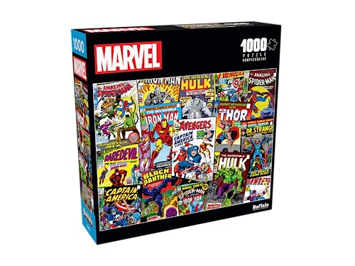Buffalo Games - Marvel - Comic Book Collage - 1000 Piece Jigsaw Puzzle